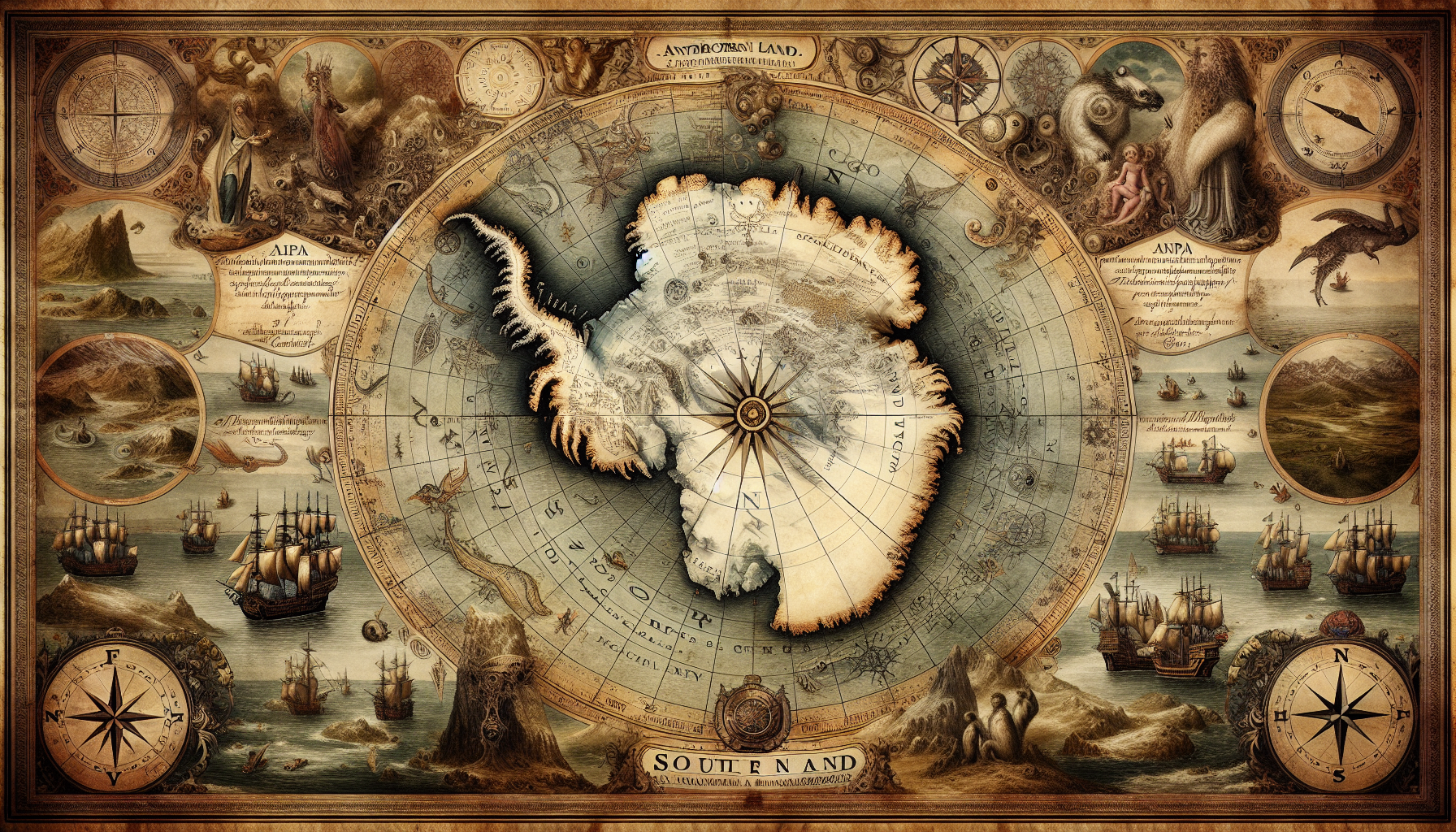 Antarctica's Presence on Ancient Maps Suggests Lost Civilization