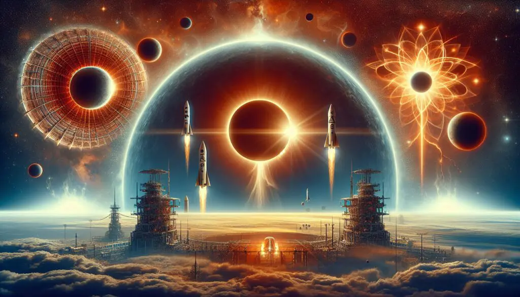 "Debunking Solar Eclipse Conspiracies: NASA and CERN's Coincidental Events Explained"